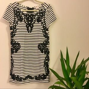 Anthropologie striped dress - Small